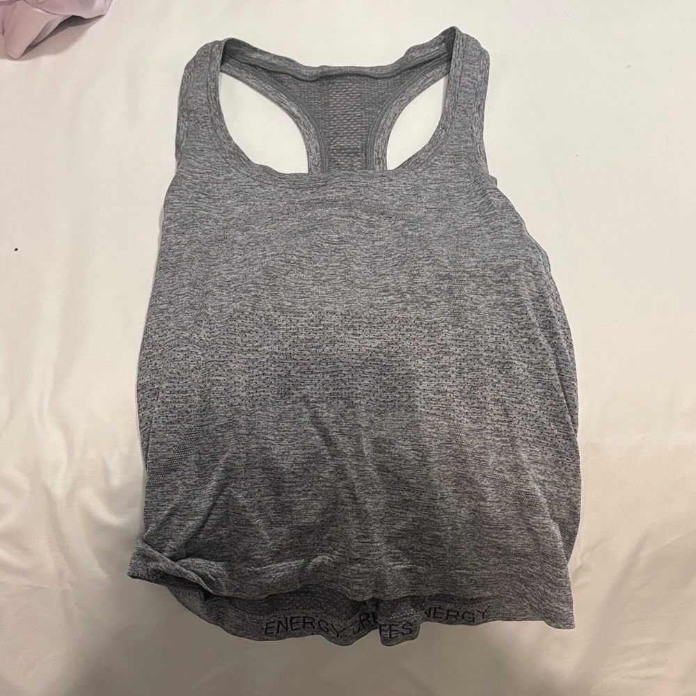 Gray Racerback Lululemon Tank